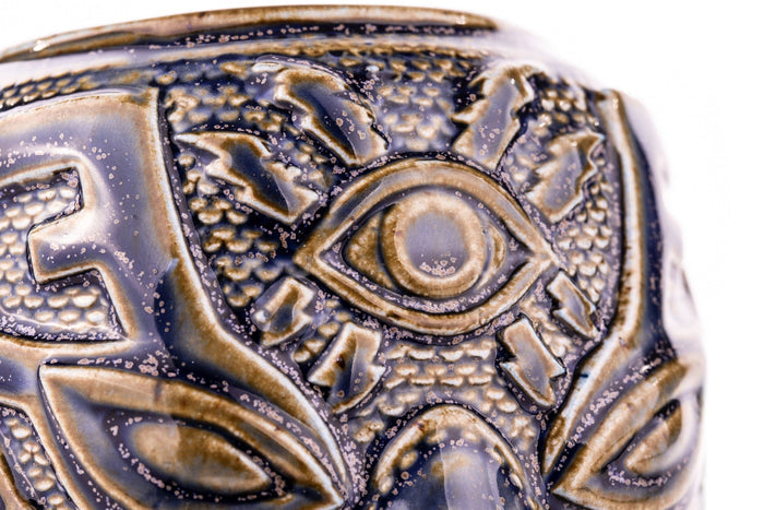 El Ojo Fantastico Tiki Mug - Fuego Azul