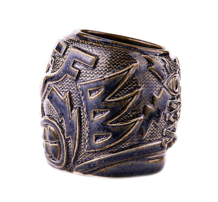 El Ojo Fantastico Tiki Mug - Fuego Azul