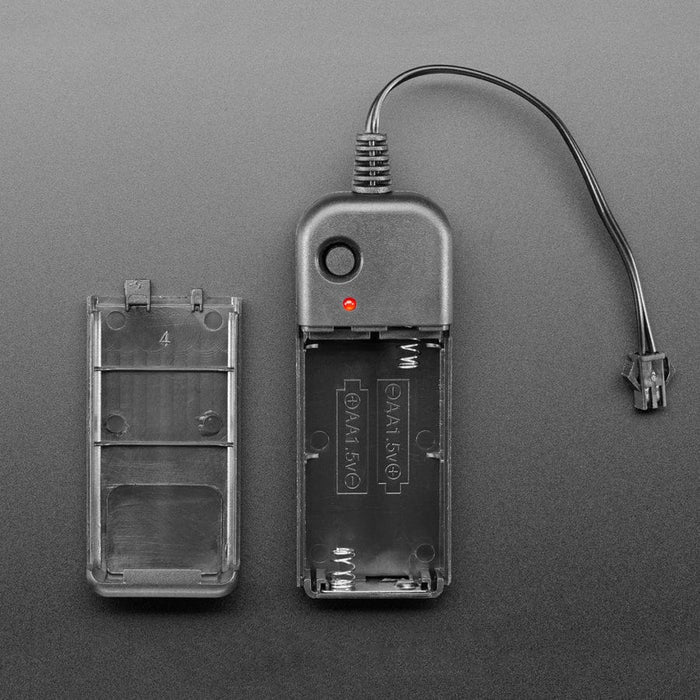 EL wire 2xAA pocket inverter by The Pi Hut - The Pi Hut