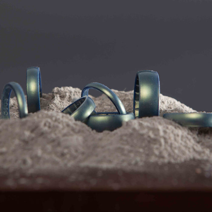 Elements Classic Silicone Ring - Volcanic Ash