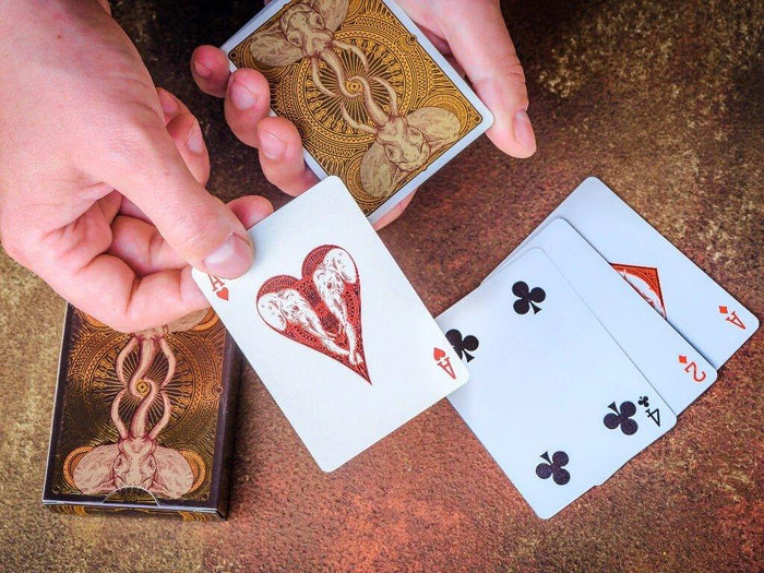 Elephant Desert Playing Cards Playing Cards by Elephant Playing Cards