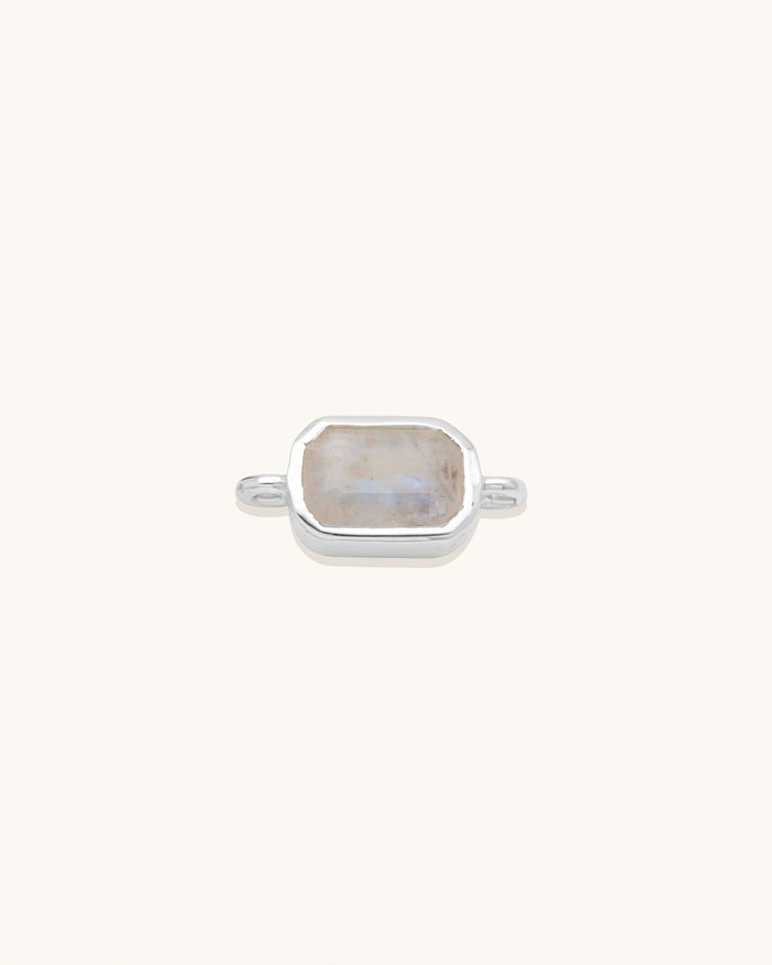 Emerald Cut Gemstone Connector