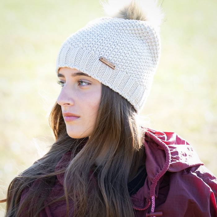 Emerson Oatmeal Beanie - Sweet Turns