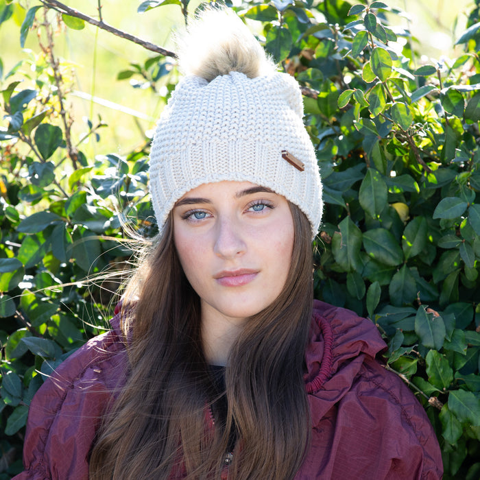 Emerson Oatmeal Beanie - Sweet Turns