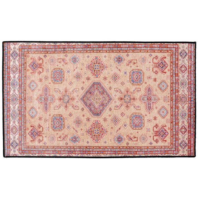 Ephesus Persian Indoor/Outdoor Floor Mat Antique Peach Red