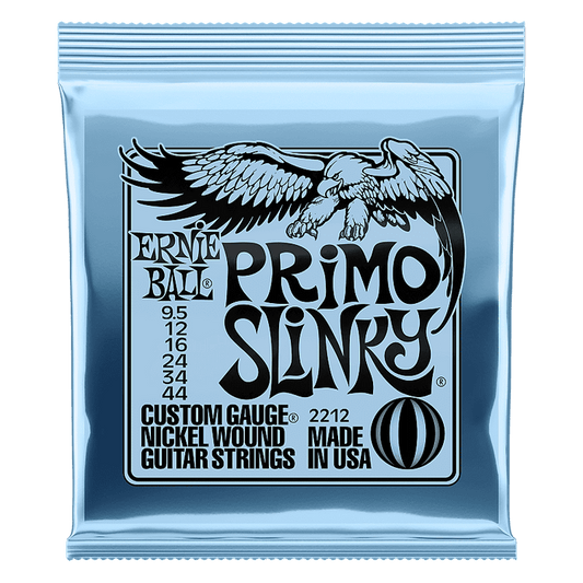 Ernie Ball 2212 Primo Slinky Electric Guitar Strings 9.5-44