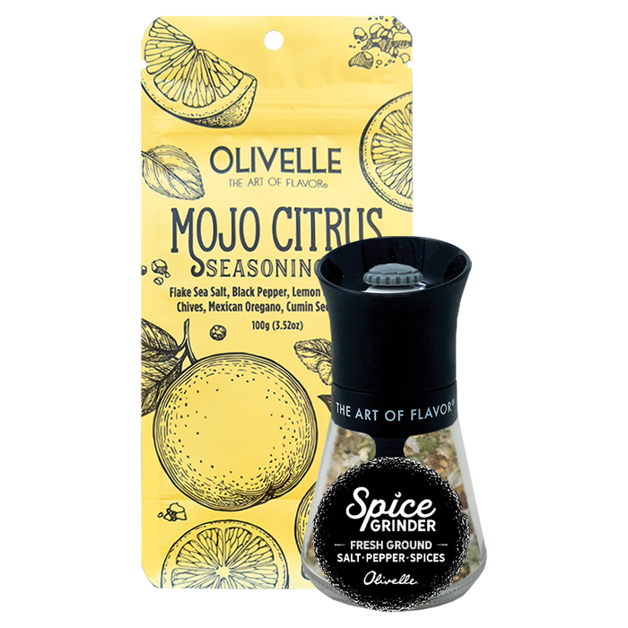 Mojo Citrus Seasoning Salt with Grinder