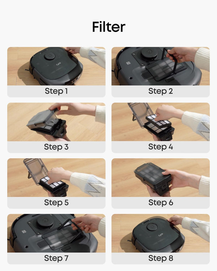 Eufy Accessories Pack for Robot Vacuum Omni E28 & E25 | T290QAR0 Eufy Vacuum Accessories Euronics Ireland