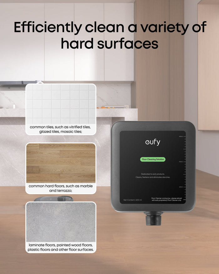 Eufy Floor Cleaning Solution 600 ml for Omni E25 | T291HA11 Eufy Vacuum Accessories Euronics Ireland