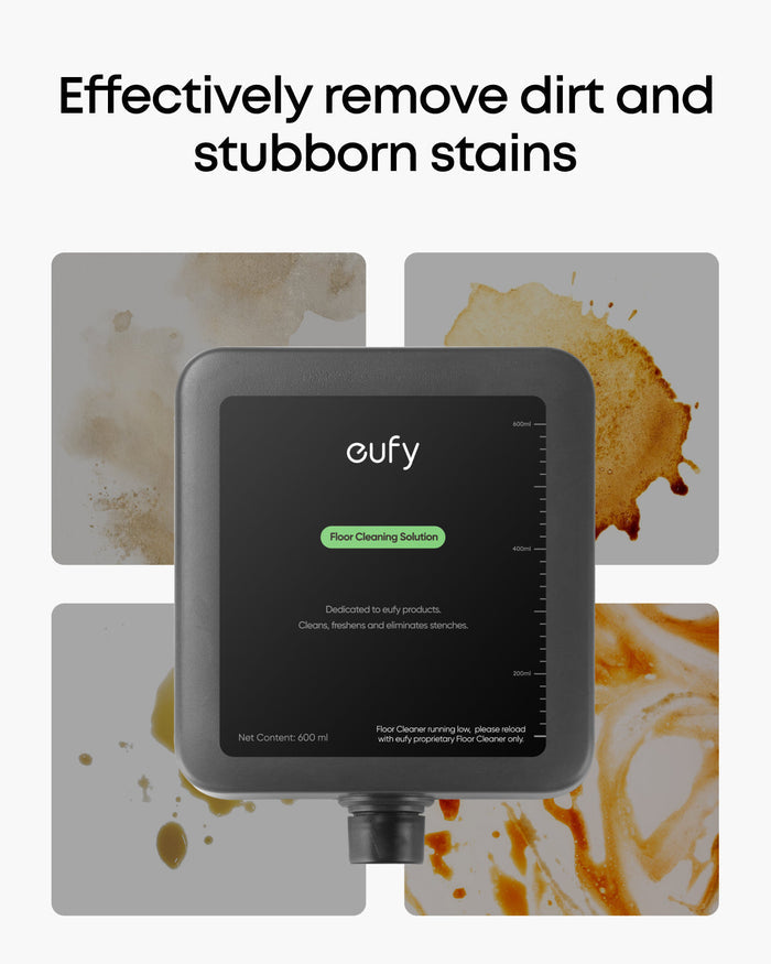 Eufy Floor Cleaning Solution 600 ml for Omni E25 | T291HA11 Eufy Vacuum Accessories Euronics Ireland