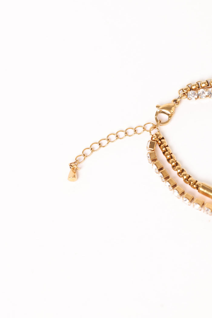 Petal and Pup USA ACCESSORIES Everett Bracelet - Gold One Size