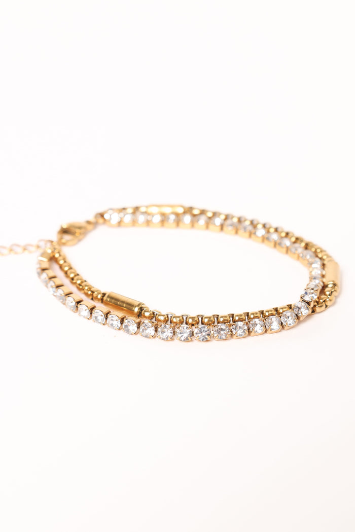 Petal and Pup USA ACCESSORIES Everett Bracelet - Gold One Size
