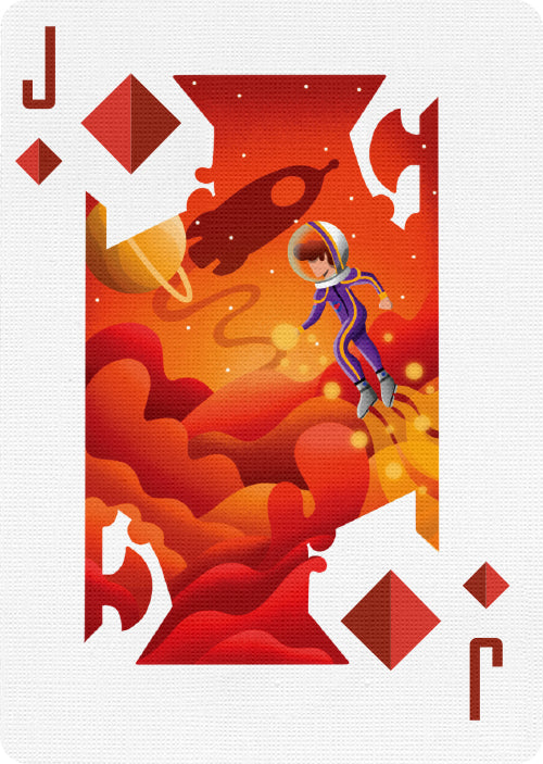 Explorer Playing Cards Playing Cards by Riffle Shuffle Playing Card Company