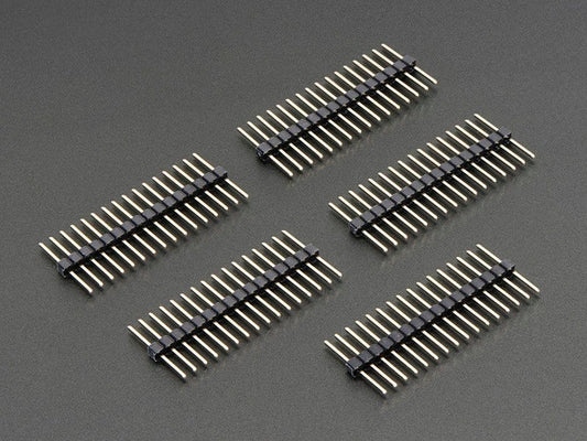 Extra-long break-away 0.1" 16-pin strip male header (5 pieces) by The Pi Hut - The Pi Hut
