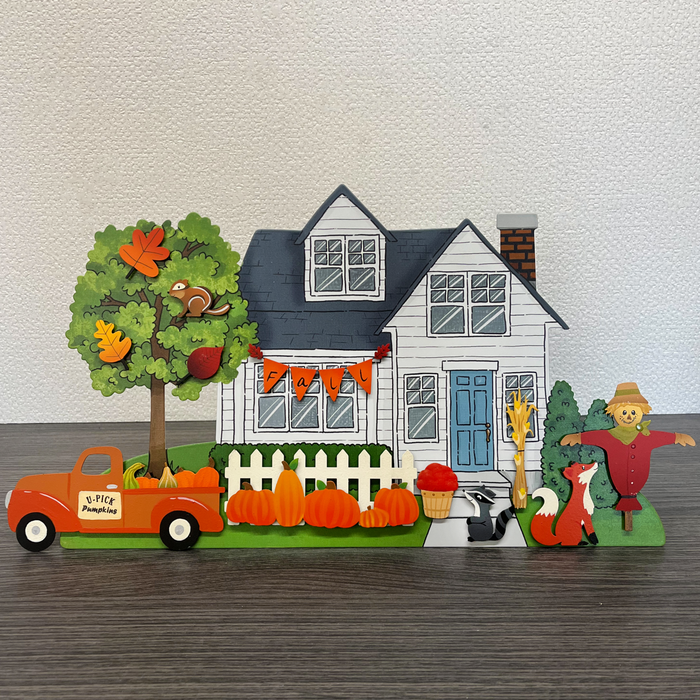 Fall Animal Magnets S/3