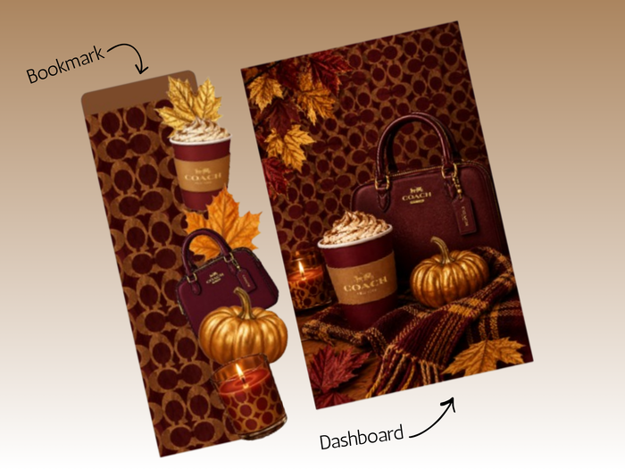 Fall Coach | Dash Bundle | A5 Rings | Coach Trim