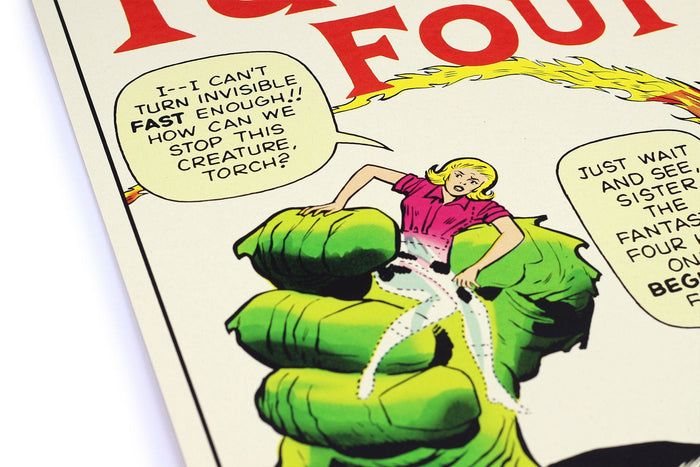 Fantastic Four #1 Screenprinted Poster