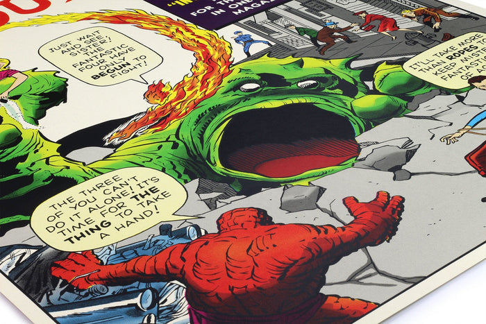Fantastic Four #1 Screenprinted Poster