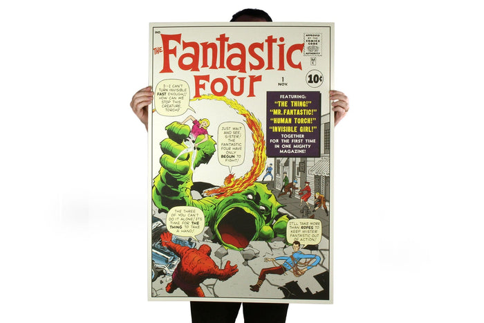 Fantastic Four #1 Screenprinted Poster