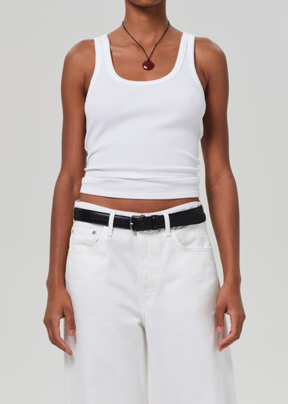 Faye Tank in White