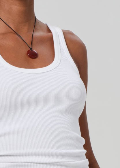 Faye Tank in White