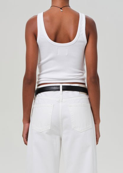 Faye Tank in White