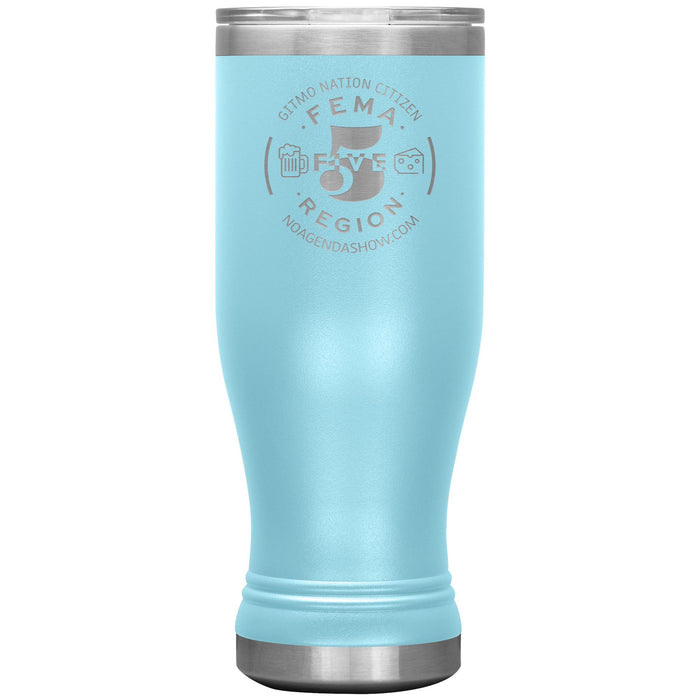 FEMA REGION FIVE - 20 oz boho tumbler