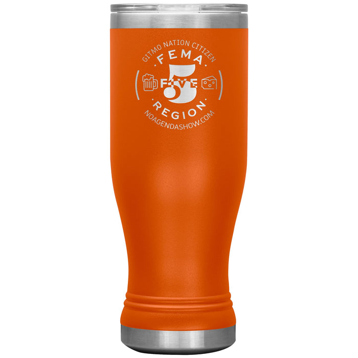 FEMA REGION FIVE - 20 oz boho tumbler