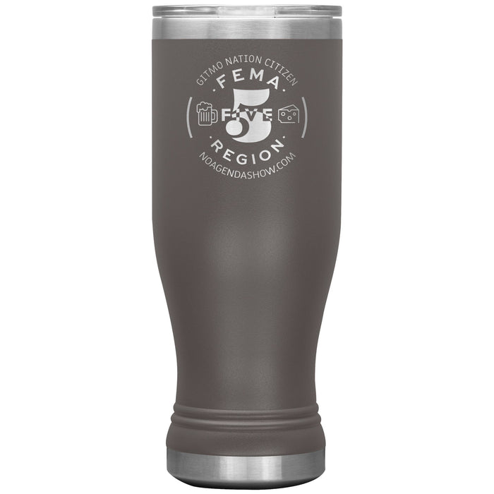 FEMA REGION FIVE - 20 oz boho tumbler