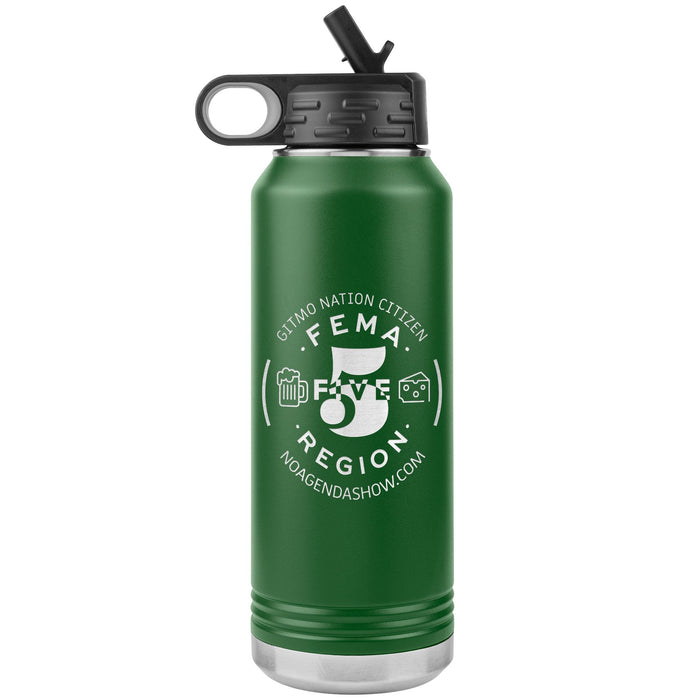 FEMA REGION FIVE - 32 oz straw tumbler