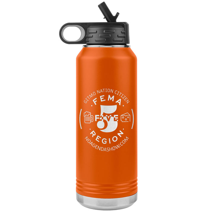 FEMA REGION FIVE - 32 oz straw tumbler