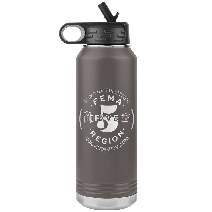 FEMA REGION FIVE - 32 oz straw tumbler