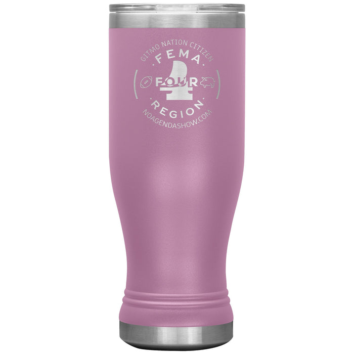 FEMA REGION FOUR - 20 oz boho tumbler