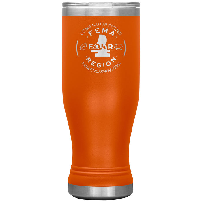 FEMA REGION FOUR - 20 oz boho tumbler