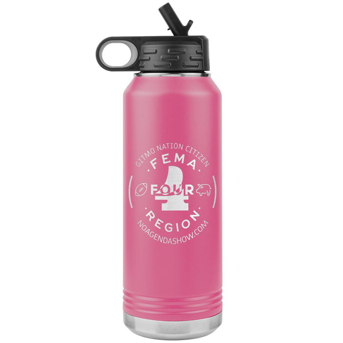 FEMA REGION FOUR - 32 oz straw tumbler