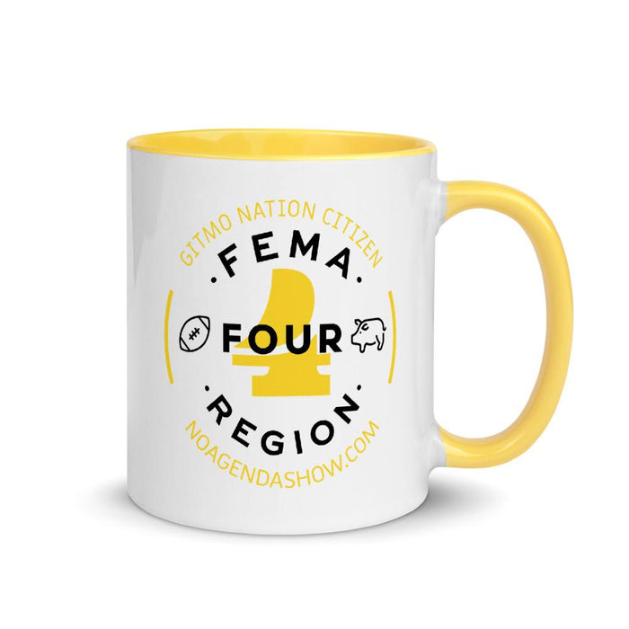 FEMA REGION FOUR - accent mug