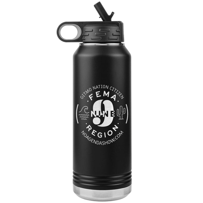 FEMA REGION NINE - 32 oz straw tumbler