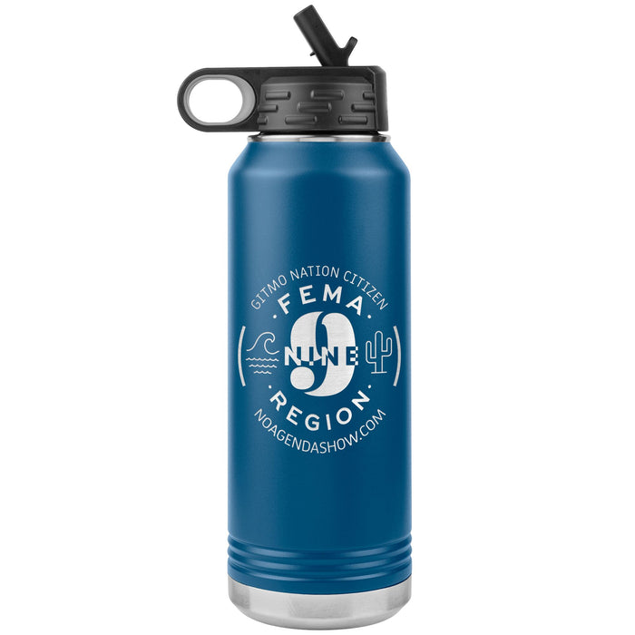 FEMA REGION NINE - 32 oz straw tumbler