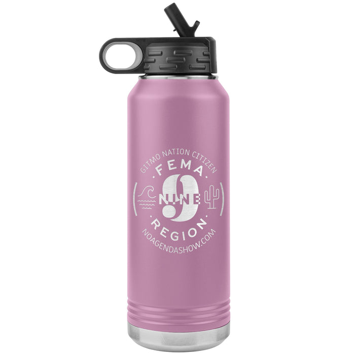 FEMA REGION NINE - 32 oz straw tumbler