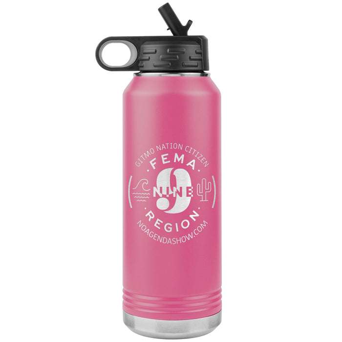 FEMA REGION NINE - 32 oz straw tumbler