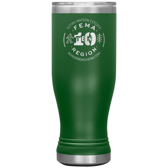 FEMA REGION TEN - 20 oz boho tumbler