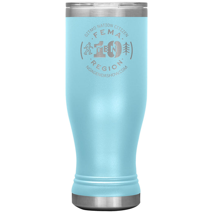 FEMA REGION TEN - 20 oz boho tumbler