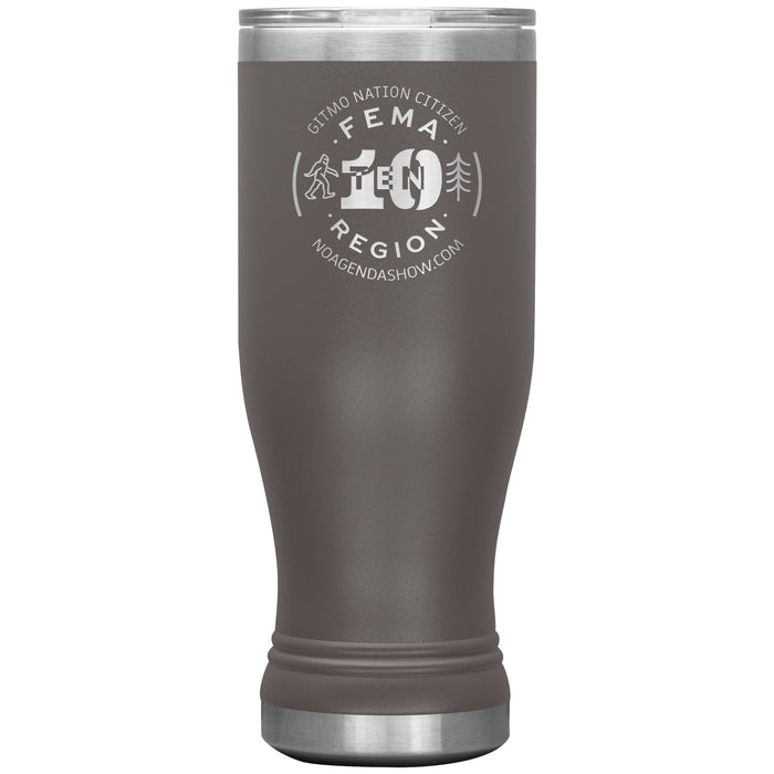 FEMA REGION TEN - 20 oz boho tumbler