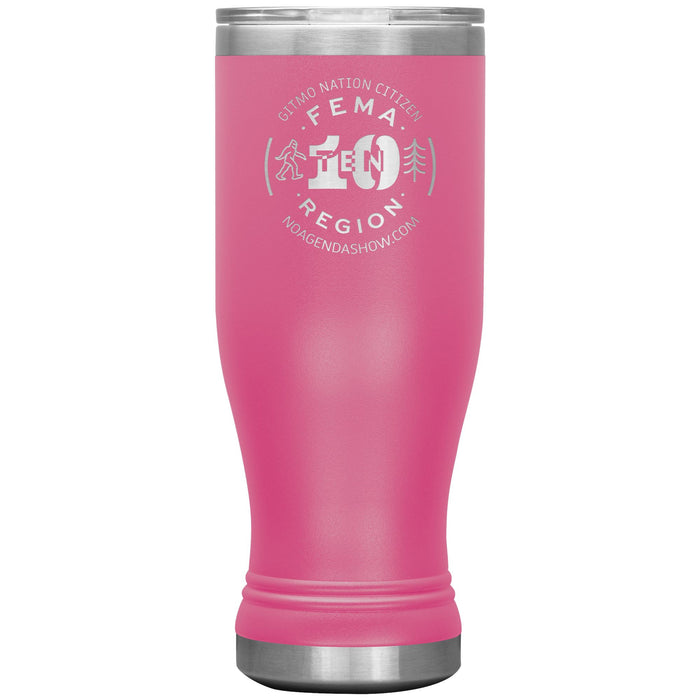 FEMA REGION TEN - 20 oz boho tumbler
