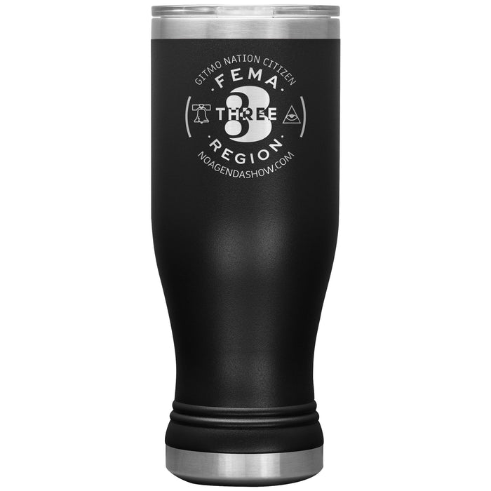FEMA REGION THREE - 20 oz boho tumbler