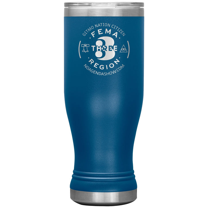 FEMA REGION THREE - 20 oz boho tumbler