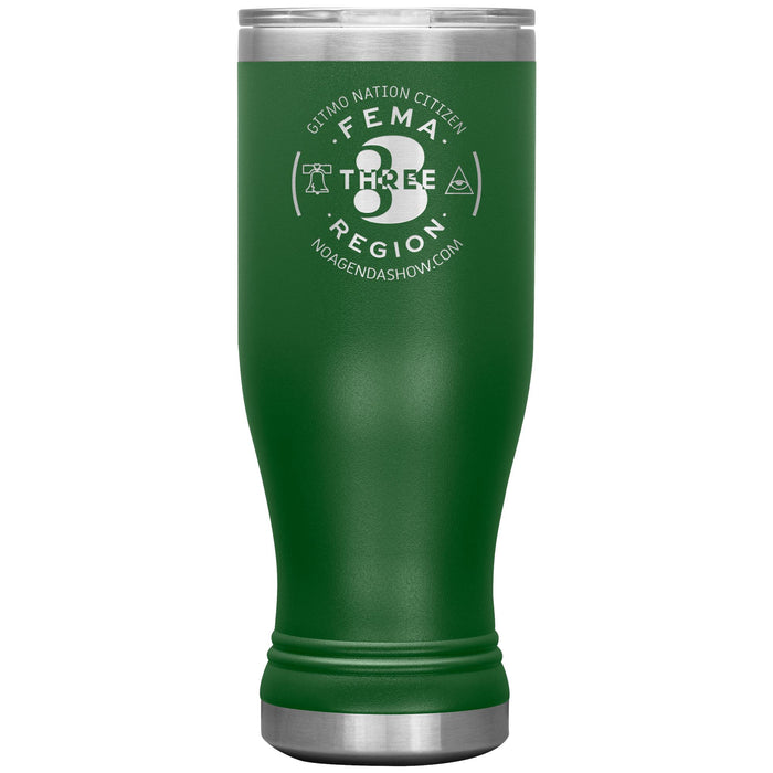 FEMA REGION THREE - 20 oz boho tumbler
