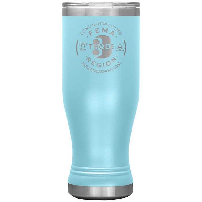 FEMA REGION THREE - 20 oz boho tumbler