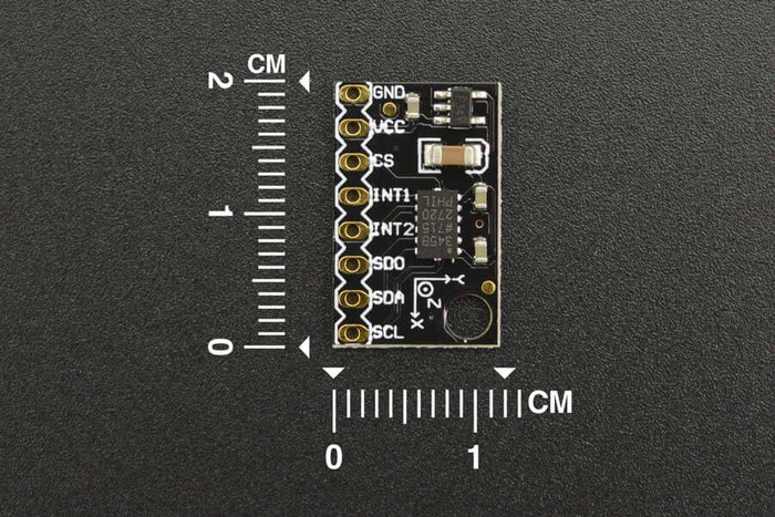 Fermion: ADXL345 Digital Triaxial Acceleration Sensor (±16g) by DFRobot - The Pi Hut