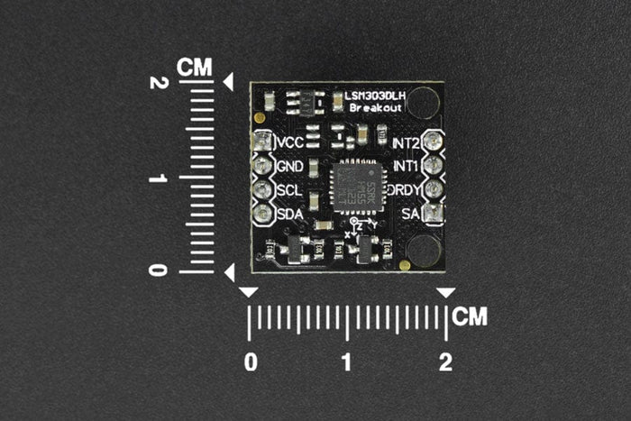 Fermion: LSM303 Tilt Compensated Compass (Breakout) by DFRobot - The Pi Hut